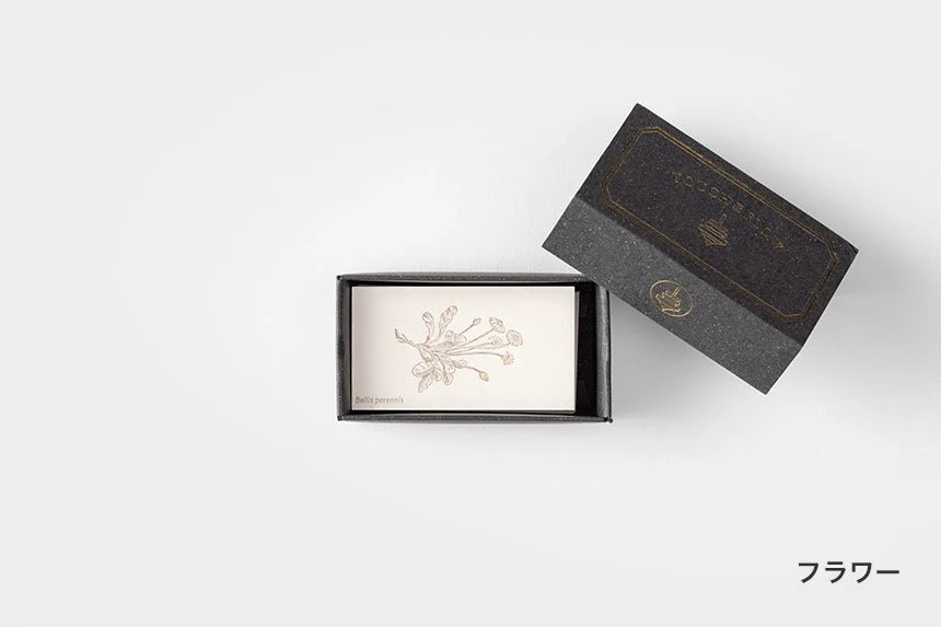 Letterpress Mini Message Cards / TOUCH & FLOW