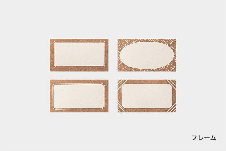 Letterpress Mini Message Cards / TOUCH & FLOW - Image 4
