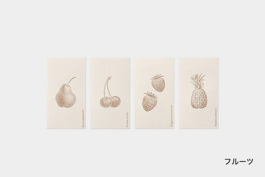 Letterpress Mini Message Cards / TOUCH & FLOW - Image 6