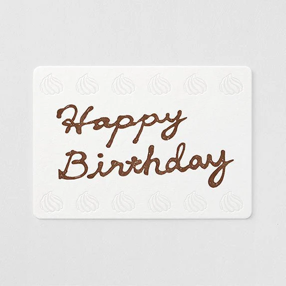 Letterpress Postcard / TOUCH & FLOW - Image 4