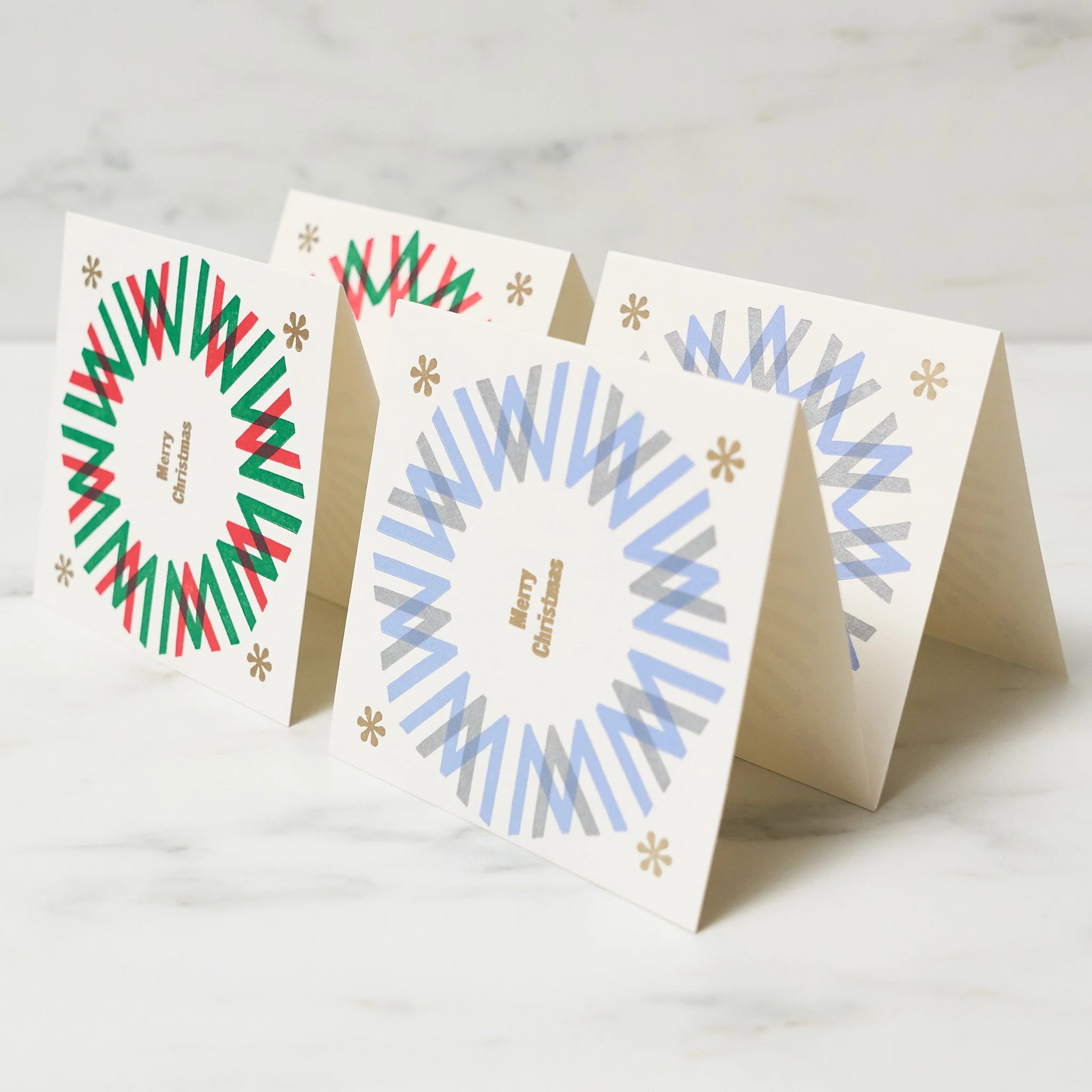 Letterpress Quarto-Bound Christmas Card / Letterpress Letters - Image 6
