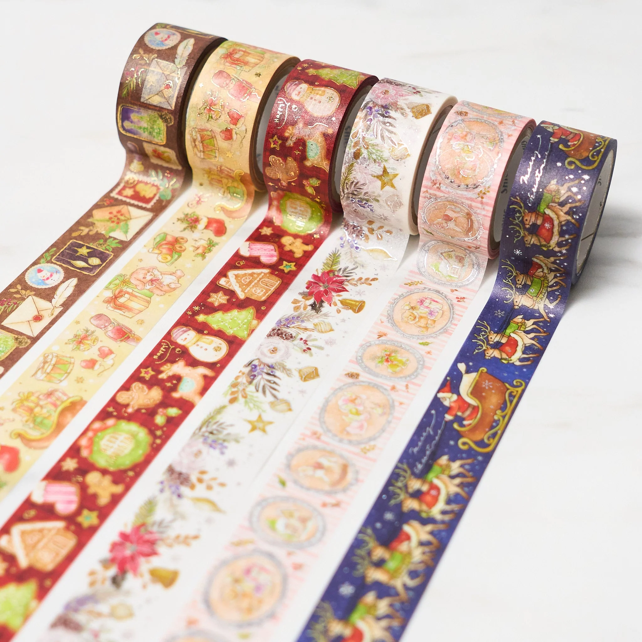 [Limited] 2024 Christmas Series Foil Masking Tape / SAIEN