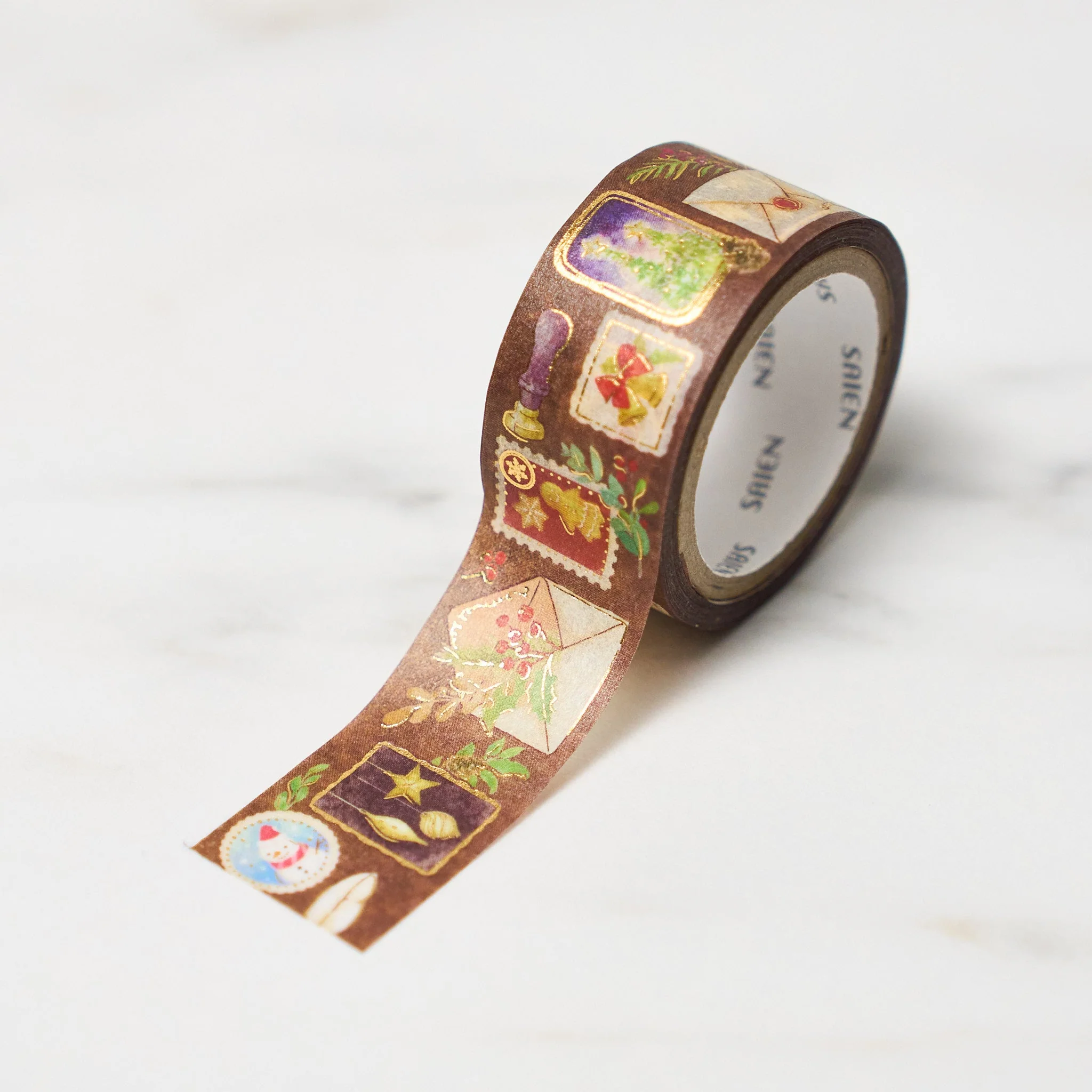 [Limited] 2024 Christmas Series Foil Masking Tape / SAIEN - Image 2
