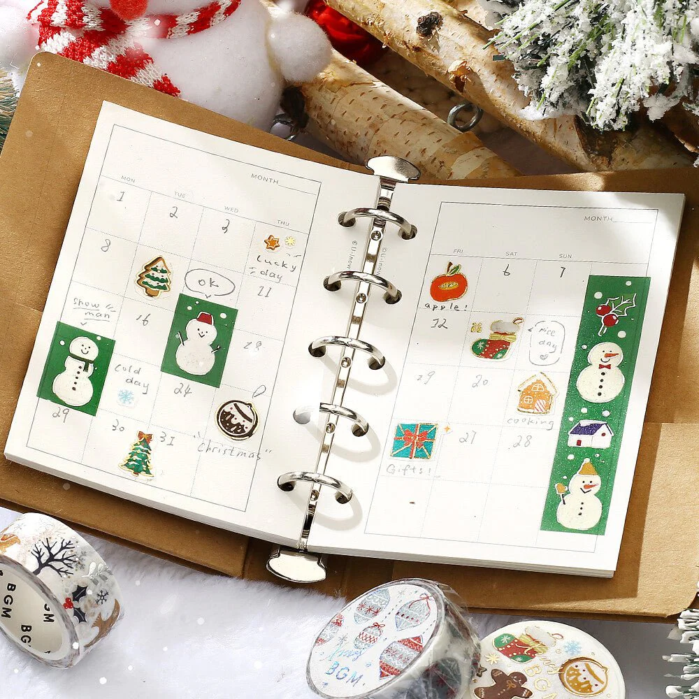 [Limited] BGM Christmas 2025 15mm Foil Masking Tape / BGM - Image 9