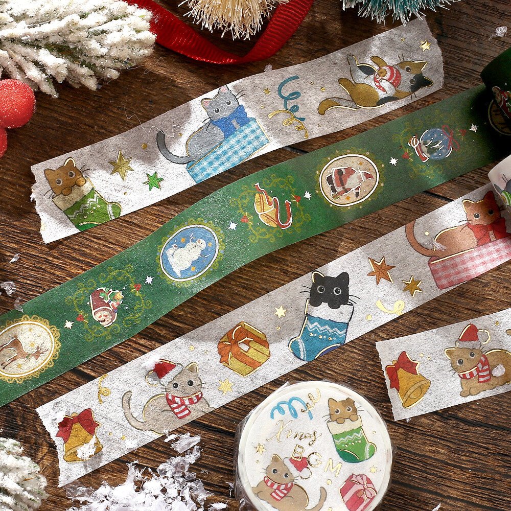 [Limited] BGM Christmas 2025 20mm Foil Masking Tape / BGM