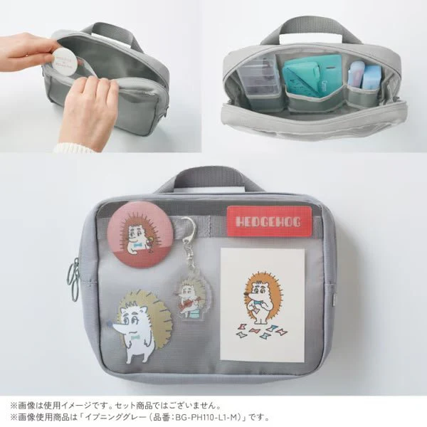 [Limited] Book-Style Campus Tool Pouch Positive & Relaxing / KOKUYO - Image 8