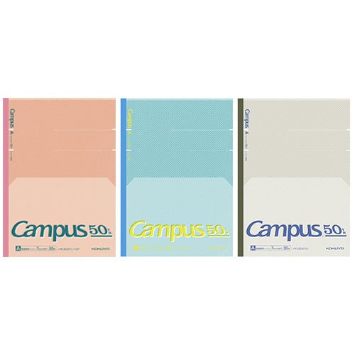 [Limited] Campus 50th Anniversary Flat Kimochii Notebook Semi B5 Size / KOKUYO - Image 3