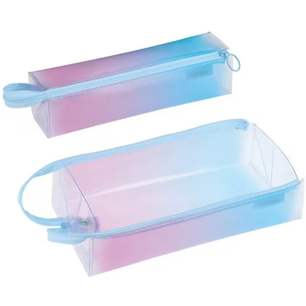[Limited] Campus Clear Pen Case Positive & Relaxing / KOKUYO - Image 3