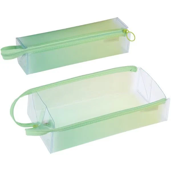 [Limited] Campus Clear Pen Case Positive & Relaxing / KOKUYO - Image 4