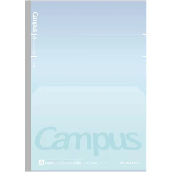 [Limited] Campus Flat Notebook Positive & Relaxing / KOKUYO