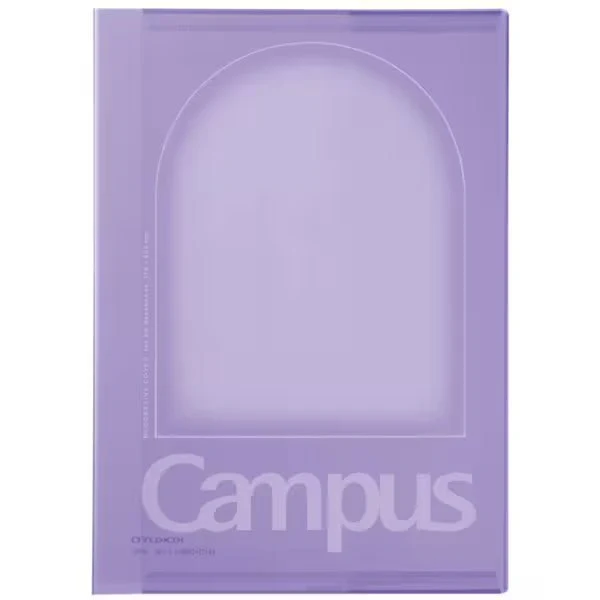 [Limited] Campus Notebook Cover Positive & Relaxing / KOKUYO - Image 3