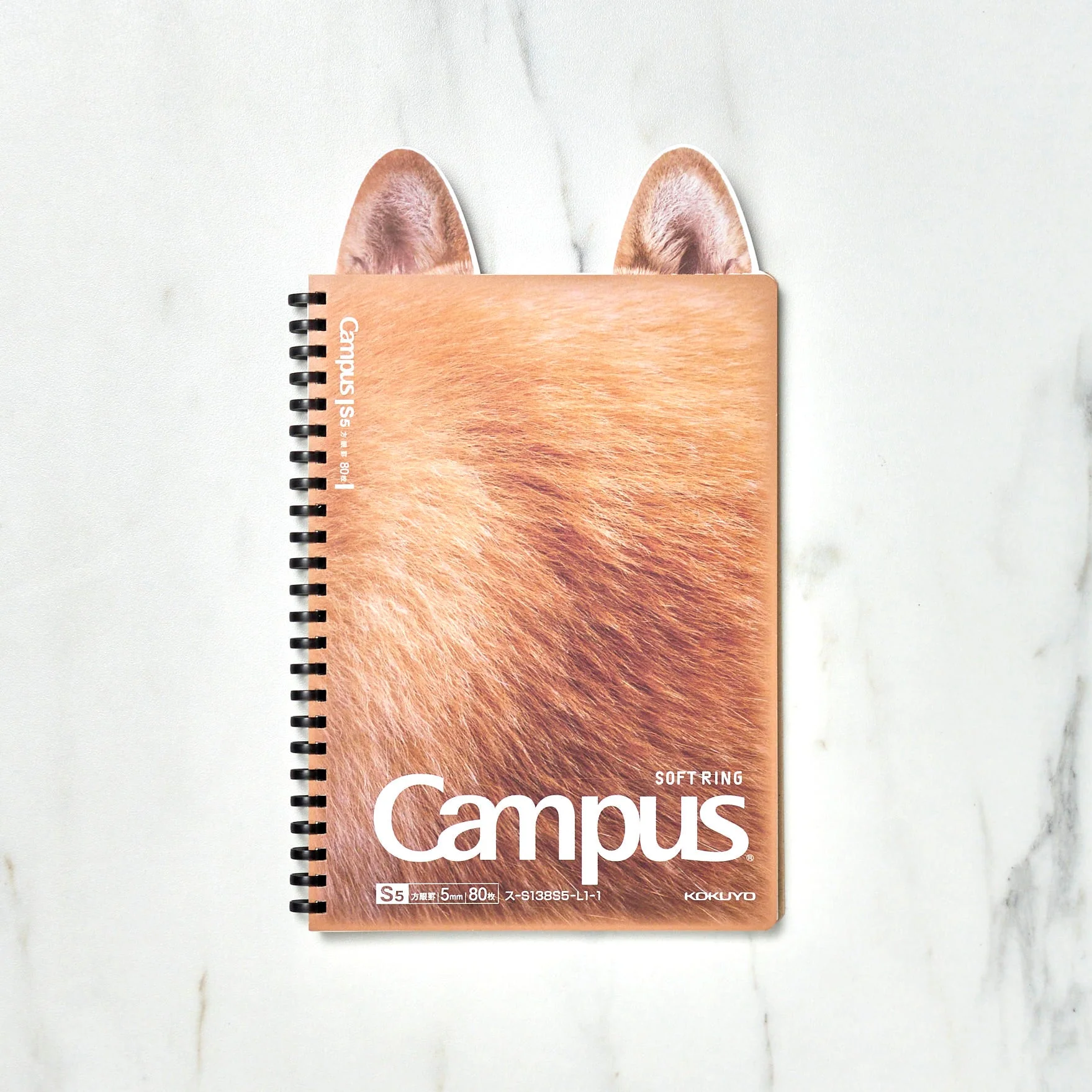 [Limited] Campus Paw Soft Ring Notebook / KOKUYO - Image 12