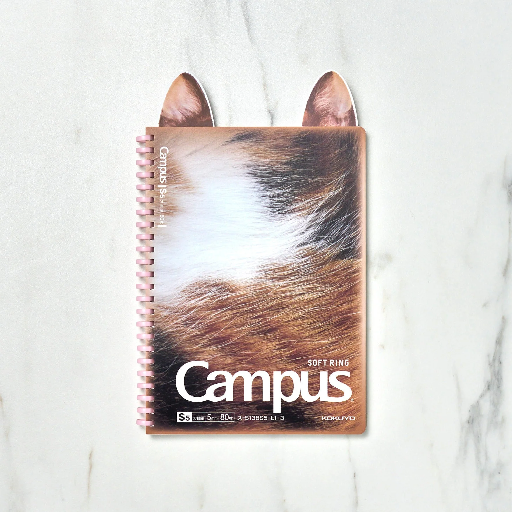 [Limited] Campus Paw Soft Ring Notebook / KOKUYO - Image 14