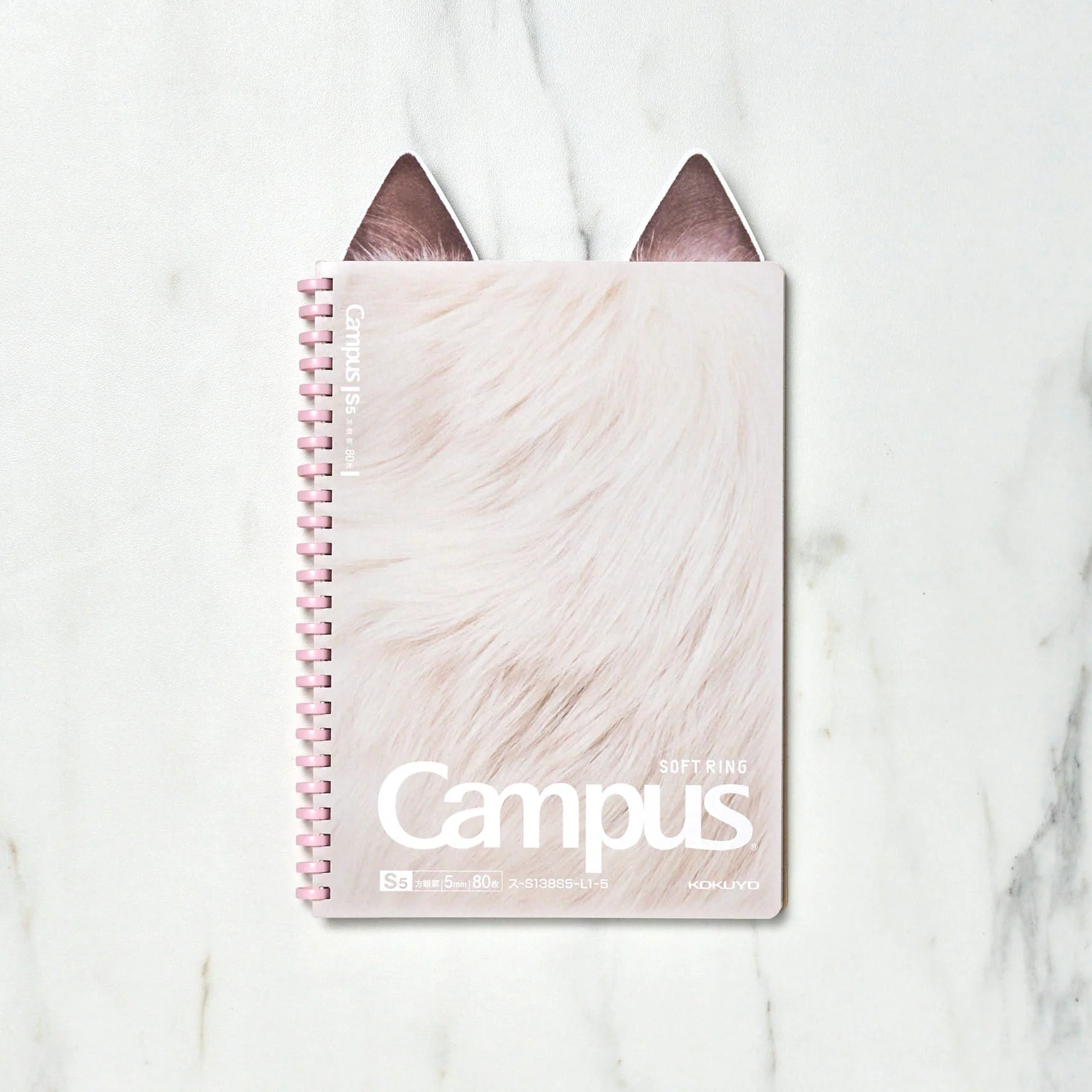 [Limited] Campus Paw Soft Ring Notebook / KOKUYO - Image 16