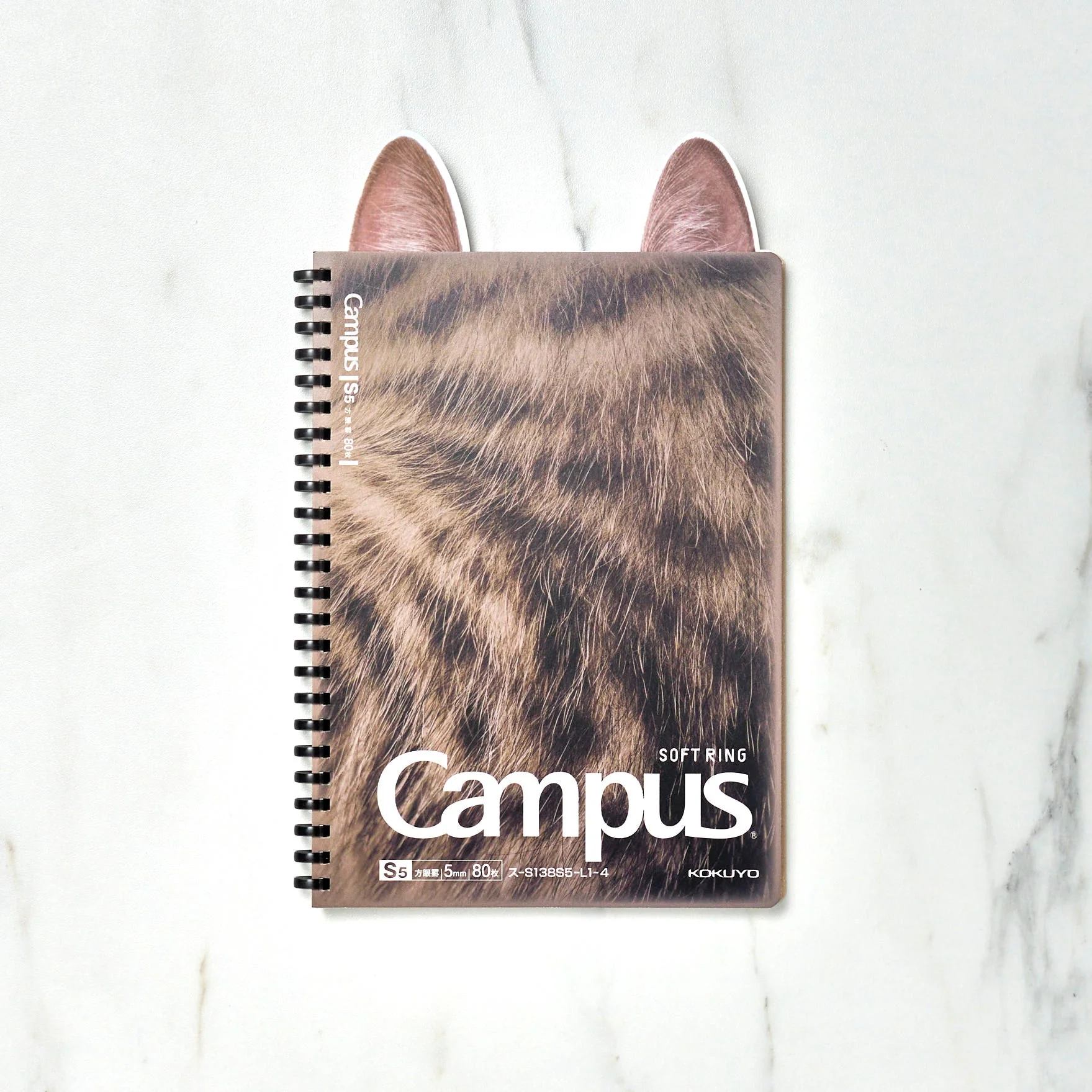 [Limited] Campus Paw Soft Ring Notebook / KOKUYO - Image 7