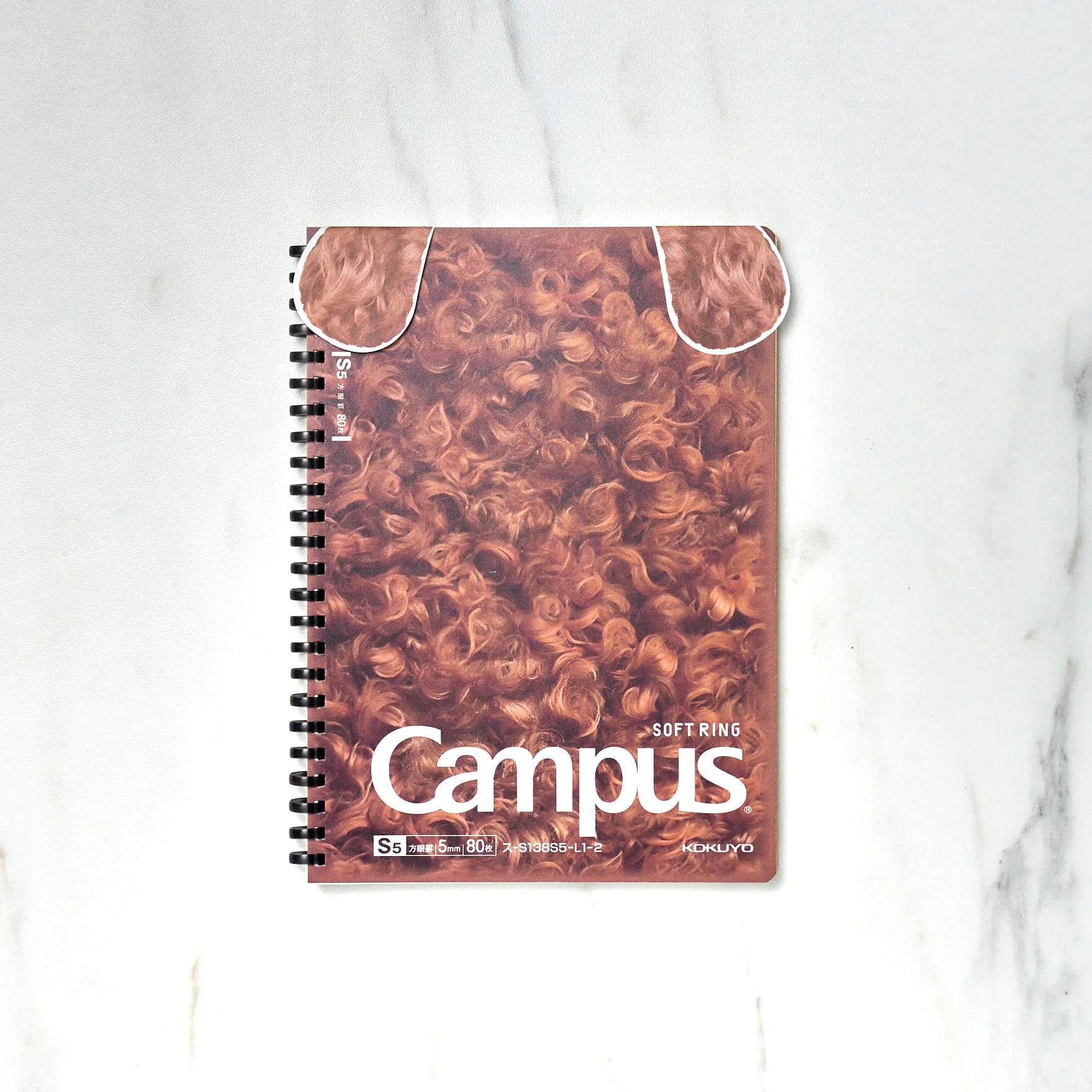 [Limited] Campus Paw Soft Ring Notebook / KOKUYO - Image 9