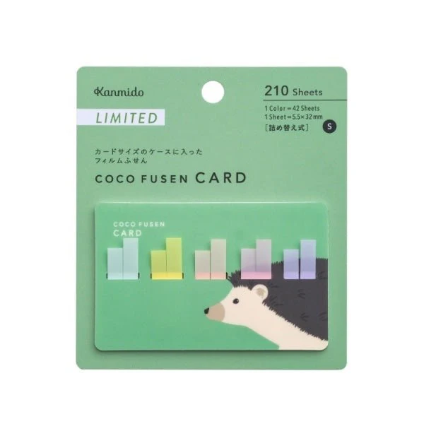 [Limited] Coco Fusen Card Animal Designs / Kanmido - Image 3