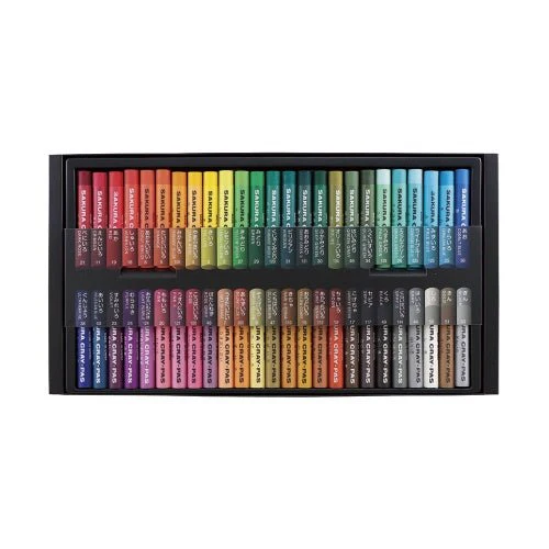 [Limited] Cray-Pas Thick 50-Color Anniversary Oil Pastel Set / SAKURA - Image 2