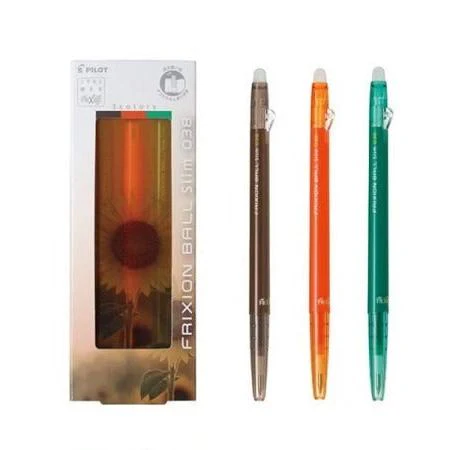 [Limited] Frixion Ball Slim Erasable Ballpoint Pen Summer 3 Color Set  / Pilot - Image 3