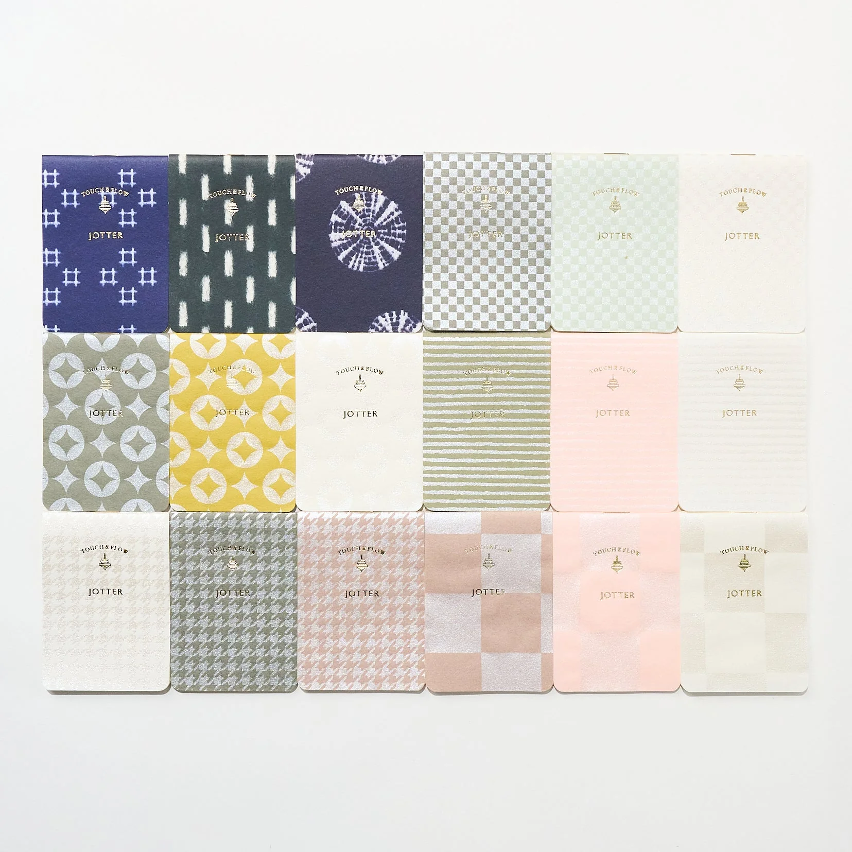 [Limited] Jotter Memo 10th Anniversary Edition - Japanese Washi Cover / TOUCH & FLOW - Image 22