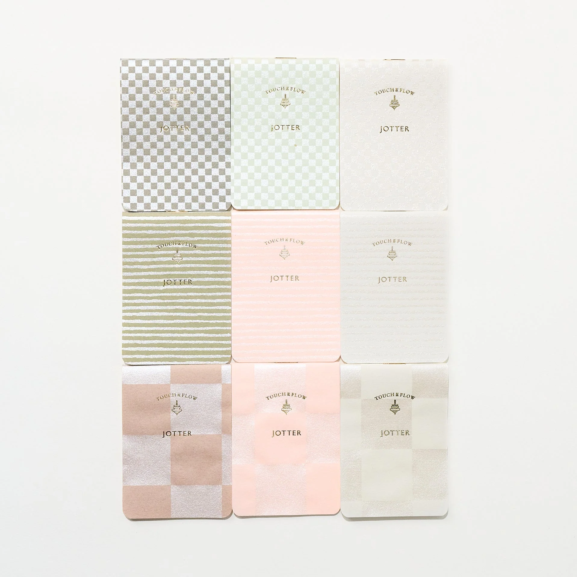 [Limited] Jotter Memo 10th Anniversary Edition - Japanese Washi Cover / TOUCH & FLOW - Image 3