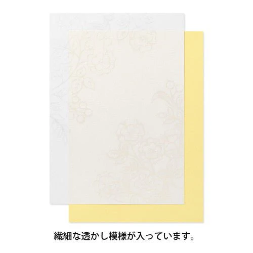 [Limited] Letter Paper A5 Watermark Echizen Washi / MIDORI - Image 6