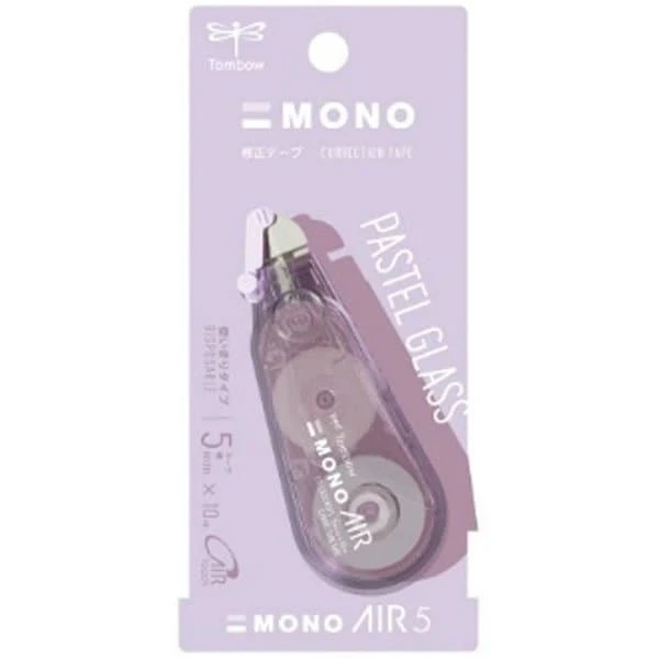 [Limited] MONO AIR 5 Correction Tape Pastel Glass Color / Tombow - Image 2