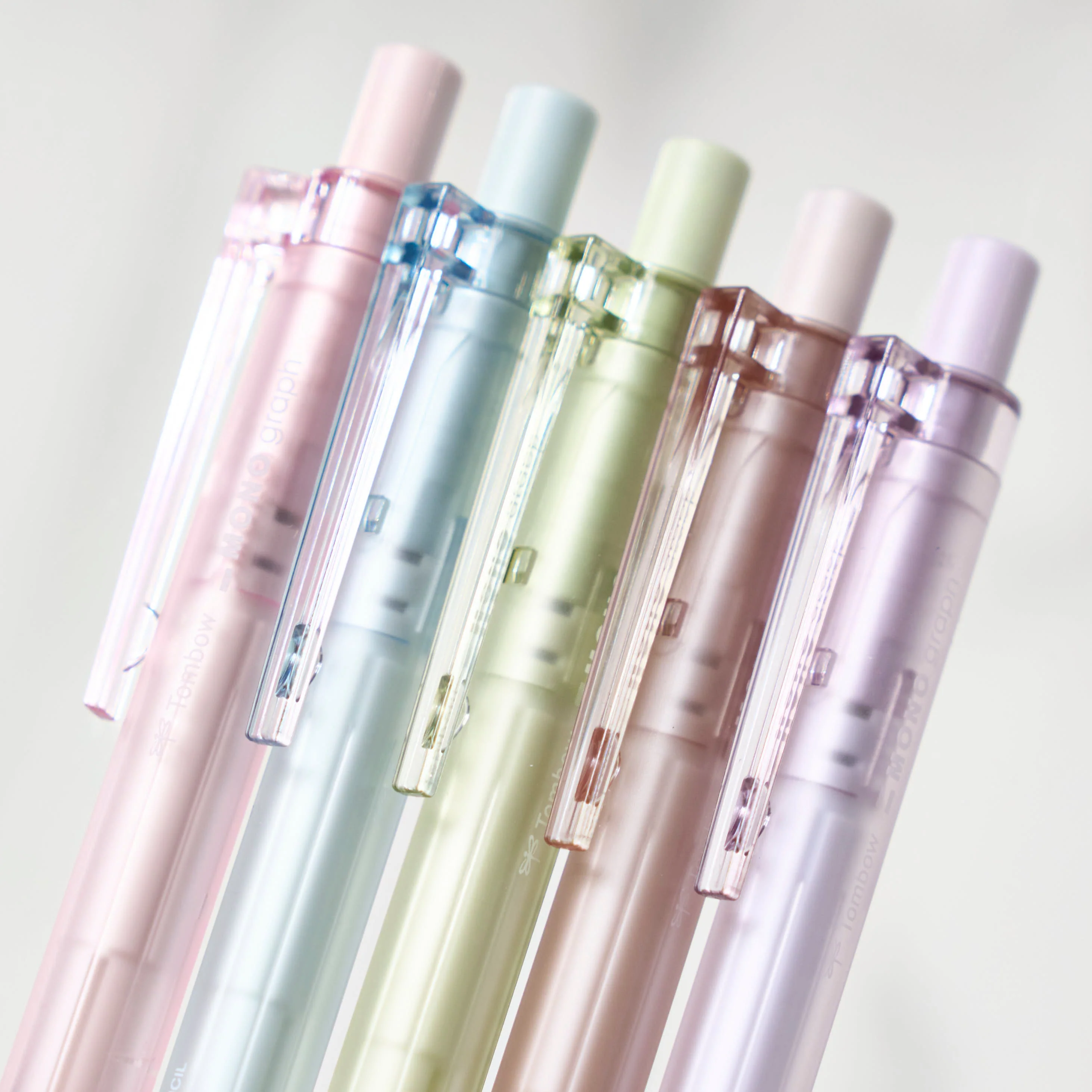 [Limited] MONO Graph Lite Mechanical Pencil Pastel Glass Color / Tombow - Image 2