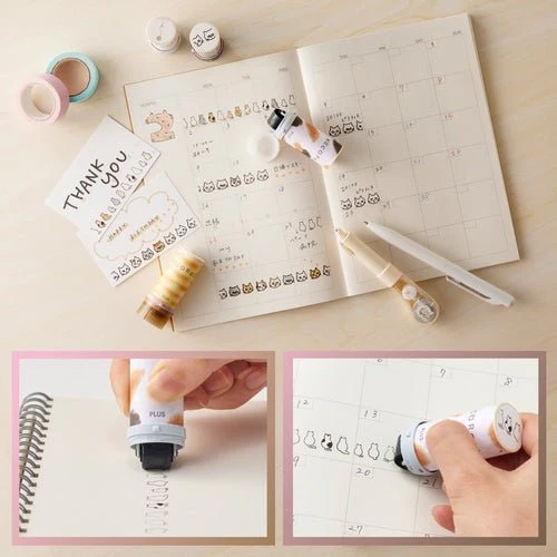 [Limited] Neco Roll Decoration Roller Stamp / PLUS - Image 9