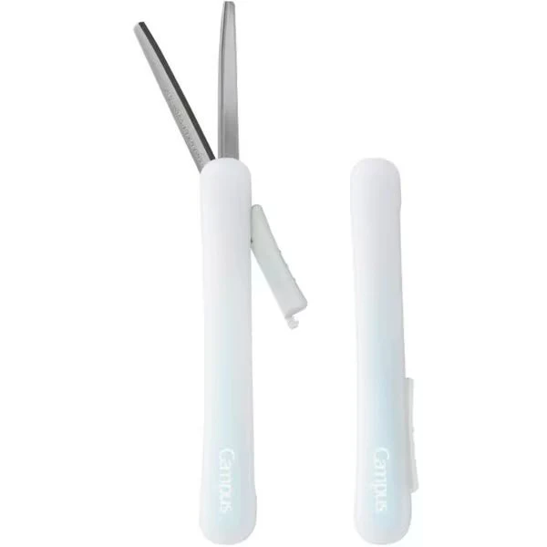[Limited] Portable Scissors with Slide Mechanism Positive & Relaxing / KOKUYO