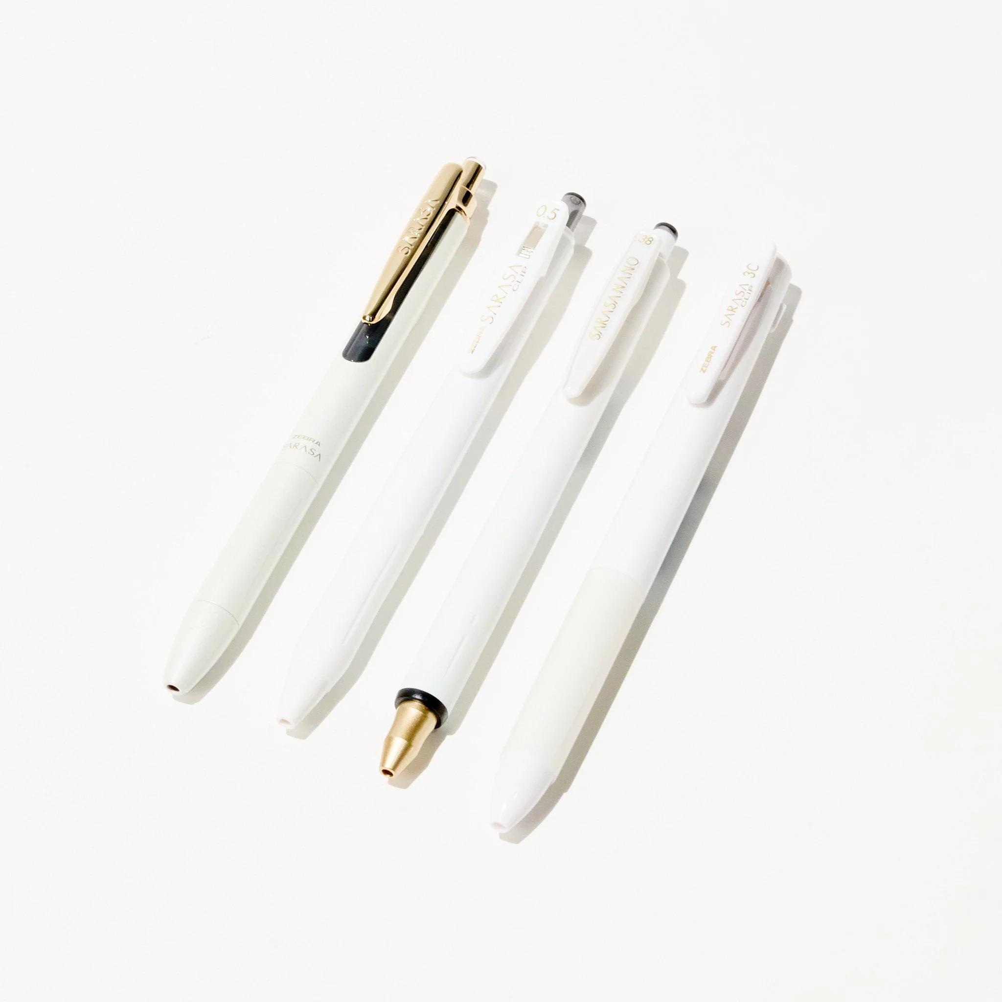 [Limited] Sarasa Monochrome Series Pens Box Set / Zebra - Image 4