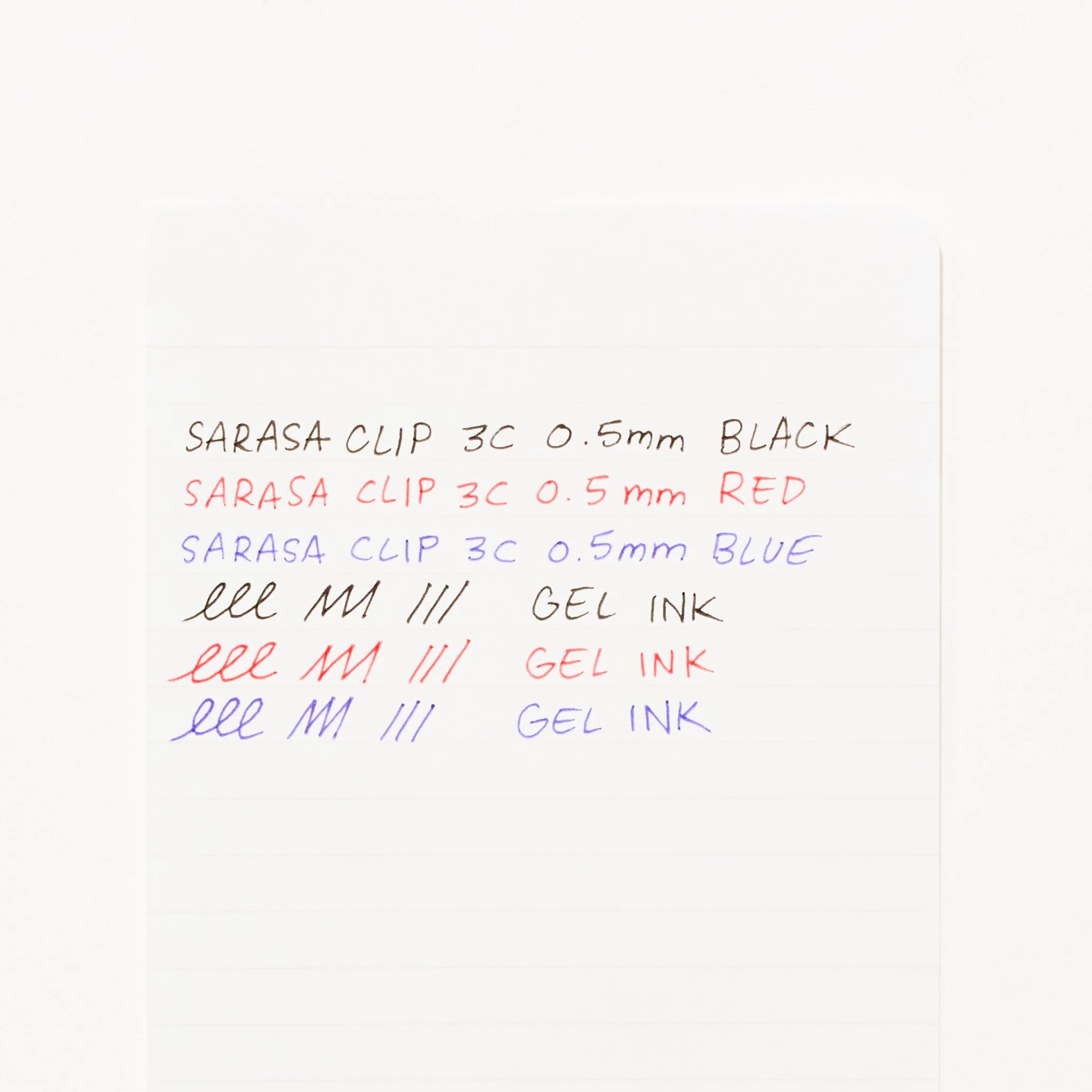 [Limited] Sarasa Monochrome Series Pens Box Set / Zebra - Image 8