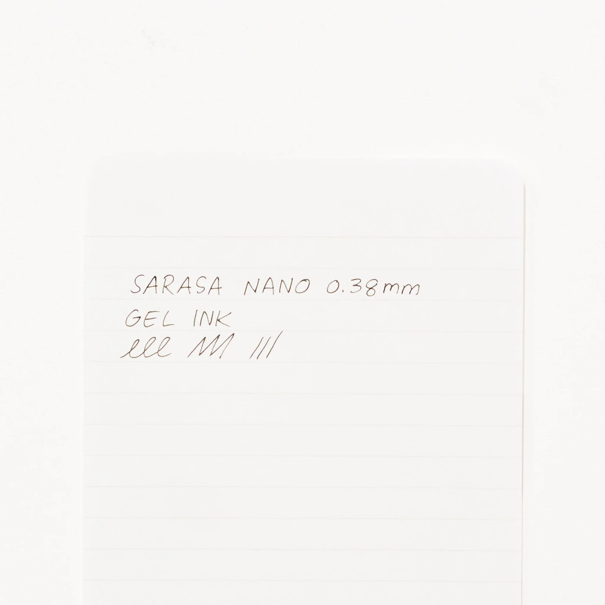 [Limited] Sarasa Nano Gel Ink Pen Monochrome Series / Zebra - Image 3