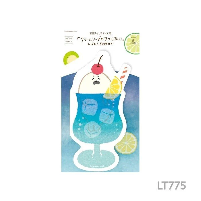 [Limited] Sweets Animal Studio Die-Cut Card Letter / Furukawa Shiko - Image 4
