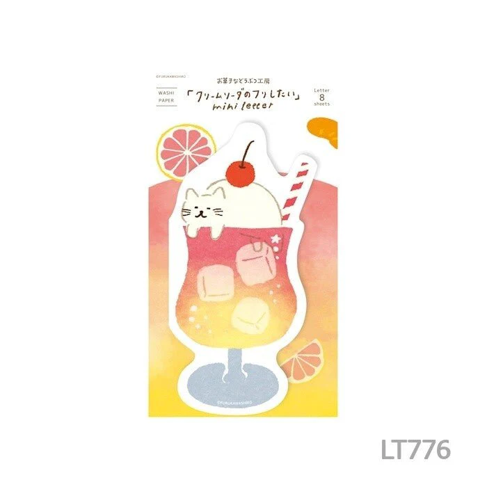 [Limited] Sweets Animal Studio Die-Cut Card Letter / Furukawa Shiko - Image 5