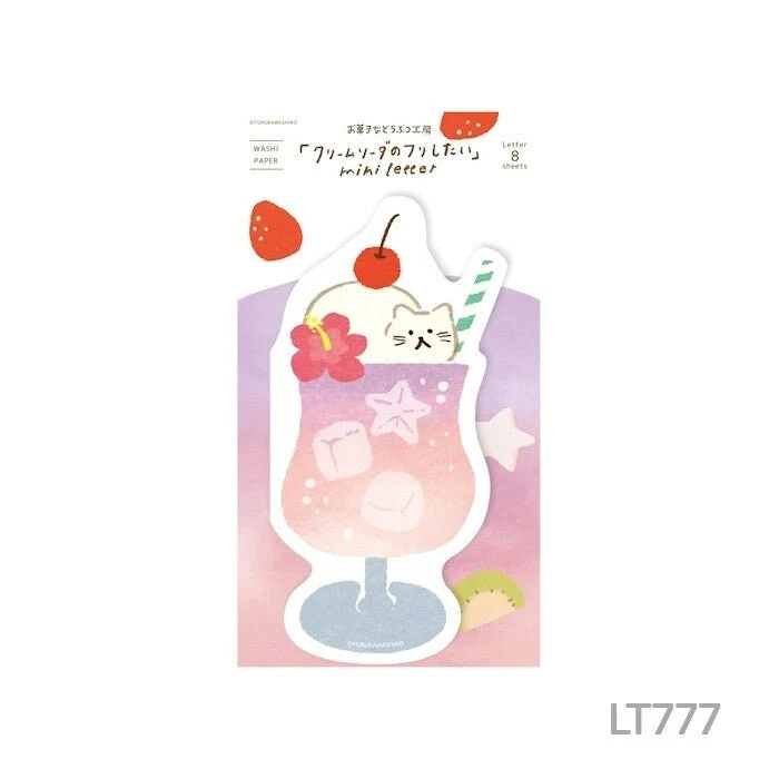 [Limited] Sweets Animal Studio Die-Cut Card Letter / Furukawa Shiko - Image 6
