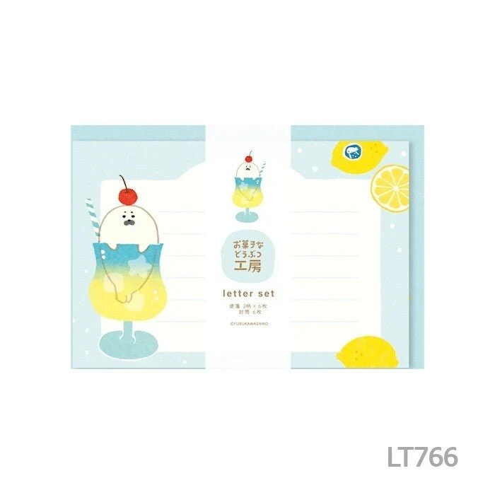 [Limited] Sweets Animal Studio Letter Set  / Furukawa Shiko - Image 10