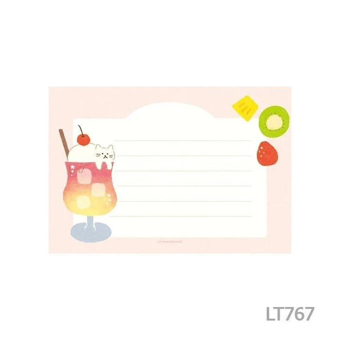 [Limited] Sweets Animal Studio Letter Set  / Furukawa Shiko - Image 16