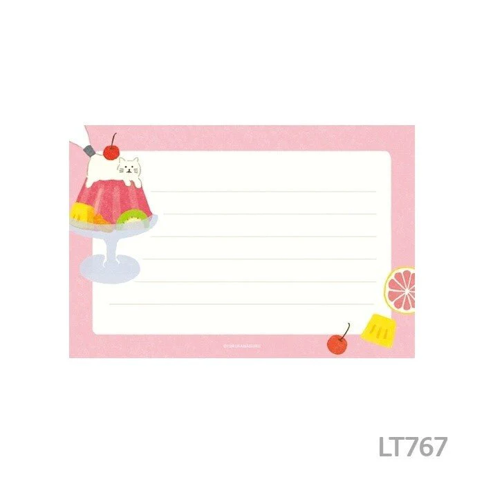 [Limited] Sweets Animal Studio Letter Set  / Furukawa Shiko - Image 17