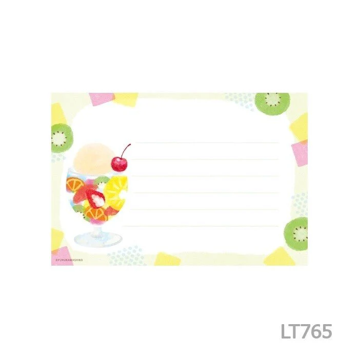 [Limited] Sweets Animal Studio Letter Set  / Furukawa Shiko - Image 8