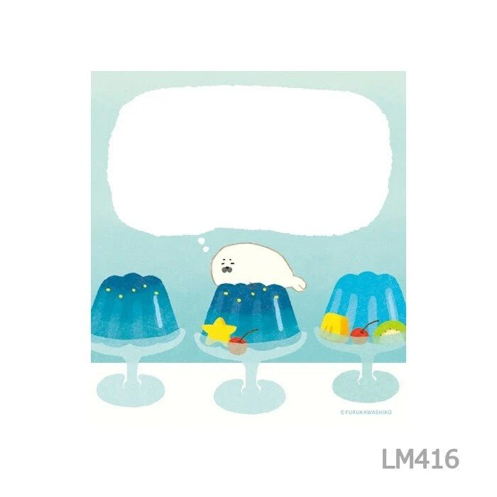[Limited] Sweets Animal Studio Memo Pad / Furukawa Shiko - Image 12