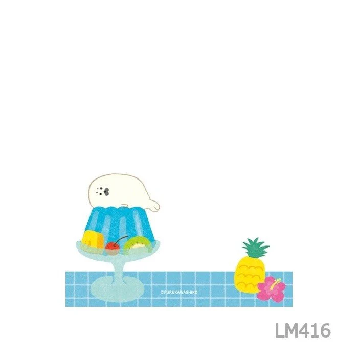 [Limited] Sweets Animal Studio Memo Pad / Furukawa Shiko - Image 13
