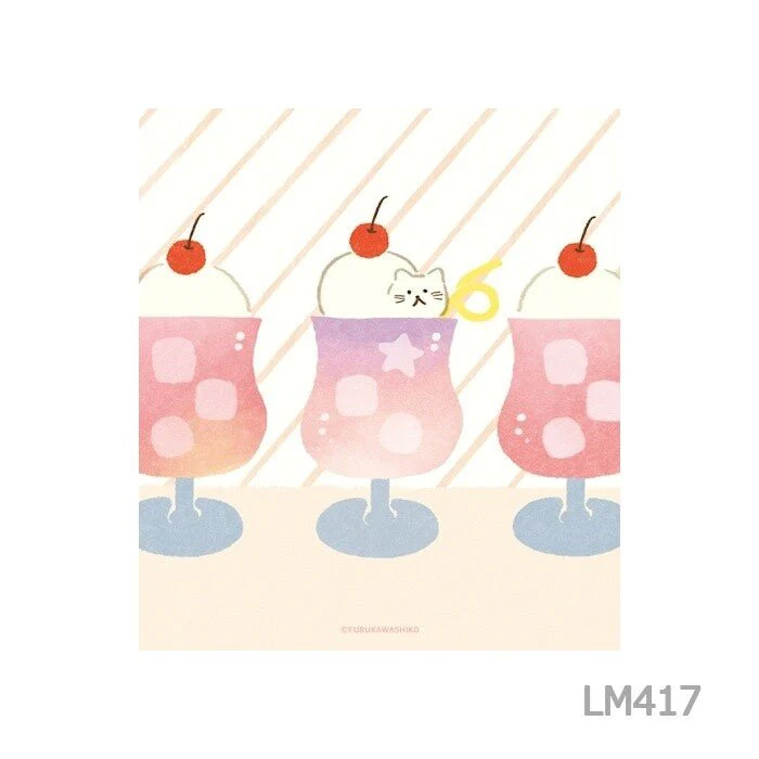 [Limited] Sweets Animal Studio Memo Pad / Furukawa Shiko - Image 14