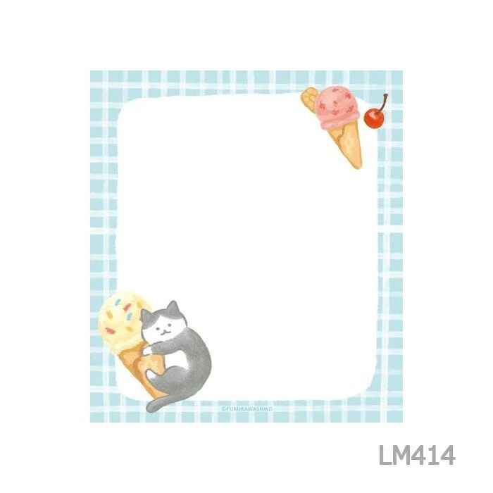 [Limited] Sweets Animal Studio Memo Pad / Furukawa Shiko - Image 4
