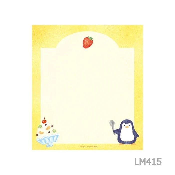 [Limited] Sweets Animal Studio Memo Pad / Furukawa Shiko - Image 9