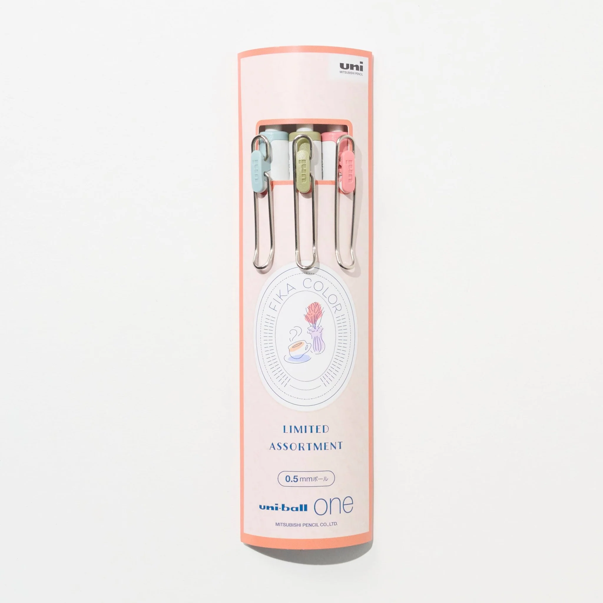 [Limited] uni-ball one Fika Color Set / uni Mitsubishi Pencil