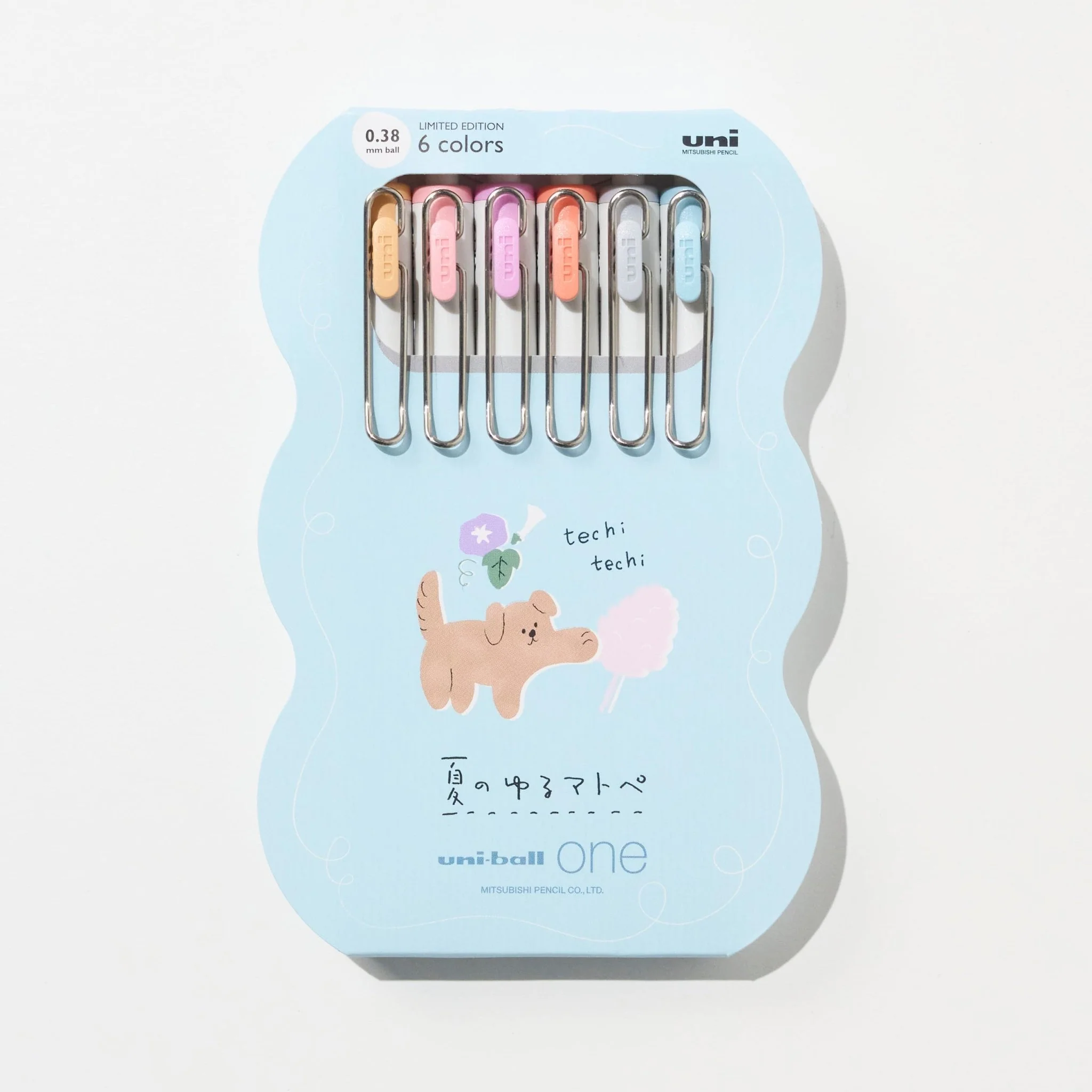 [Limited] uni-ball one Summer Yurumatope Set / uni Mitsubishi Pencil