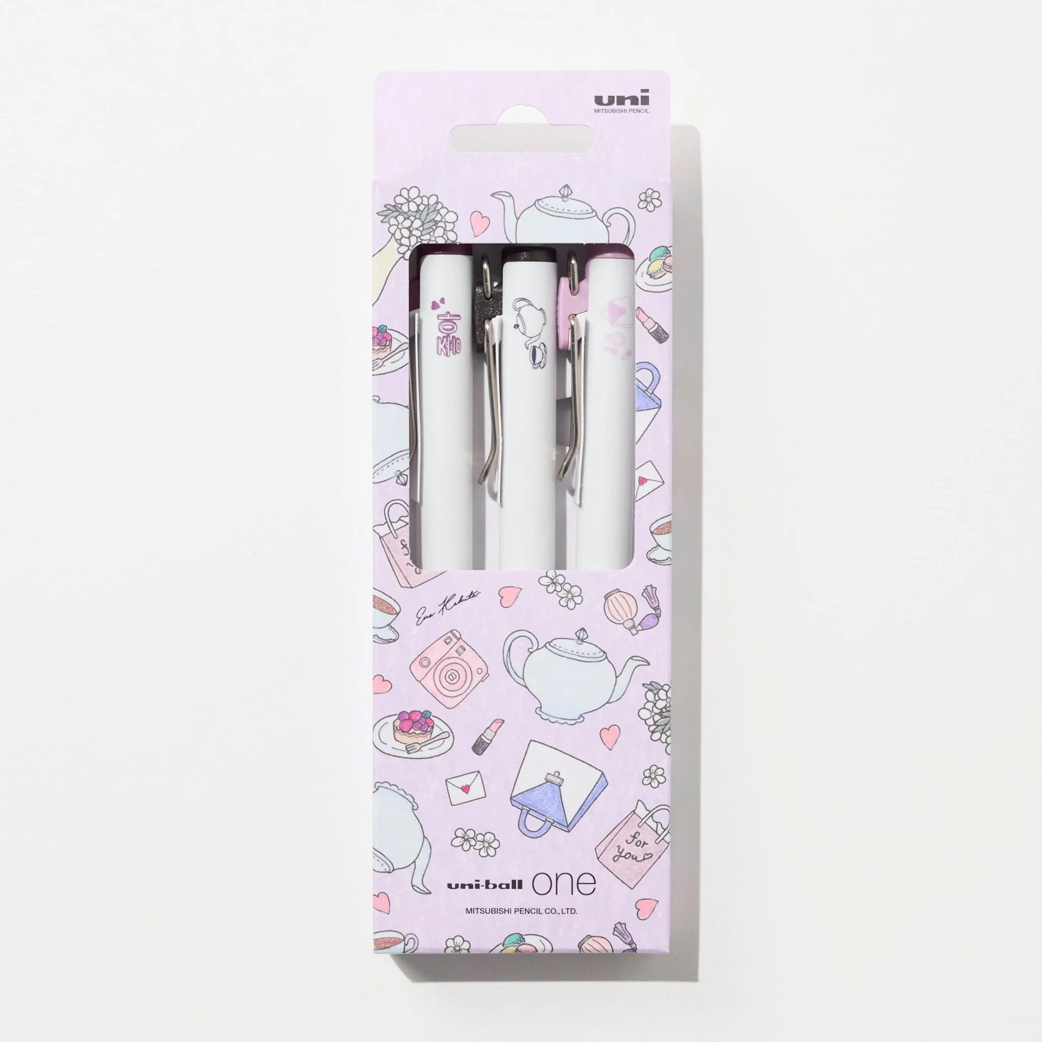 [Limited] uni-ball one & uni-ball one F Ena Kakuta Set / uni Mitsubishi Pencil - Image 3