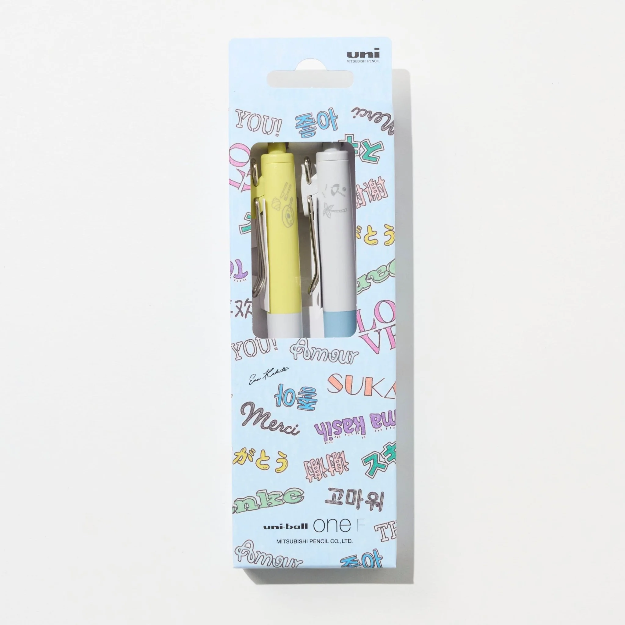 [Limited] uni-ball one & uni-ball one F Ena Kakuta Set / uni Mitsubishi Pencil - Image 4