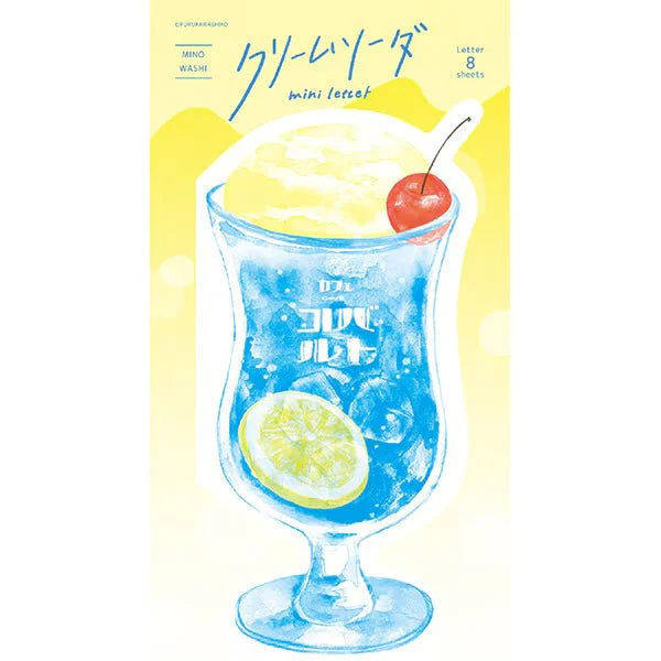 [Limited] Wa-Life Cream Soda Mini Letter / Furukawa Shiko - Image 2